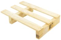 Palet de madera de expositor 600x400x107mm 