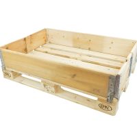 Collar de madera para palet 1200x800x200mm con 6 bisagras