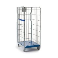 Roll container de base plástica 800x640x1600mm 
