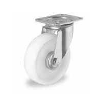 Rueda giratoria Ø 100mm con rodamiento de rodillo y rodadura PA