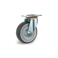 Rueda giratoria Ø 100mm insonorizada