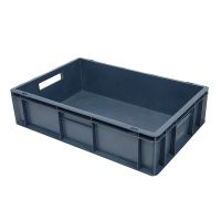Caja de plástico apilable Euronorm 600x400x150mm cerrada