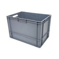 Caja de plástico apilable Euronorm 600x400x400mm cerrada 