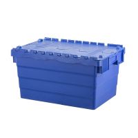 Caja apilable y encajable 600x400x320mm con tapa