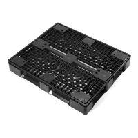 Palet de plástico fuerte 1200x1000x160mm plataforma abierta