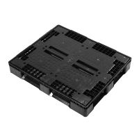 Palet de plástico fuerte 1200x1000x160mm plataforma cerrada
