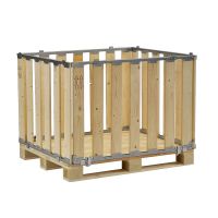 Caja de madera MP desmontable 1200x1000x800mm