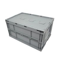 Caja de plástico plegable 600x400x320mm cerrada 
