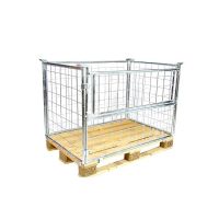 Collar metálico plegable 1200x800x1000mm galvanizado