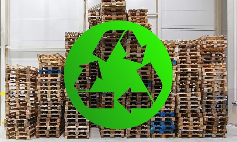 El reciclaje de palets es un elemento clave en el cuidado del medio ambiente.